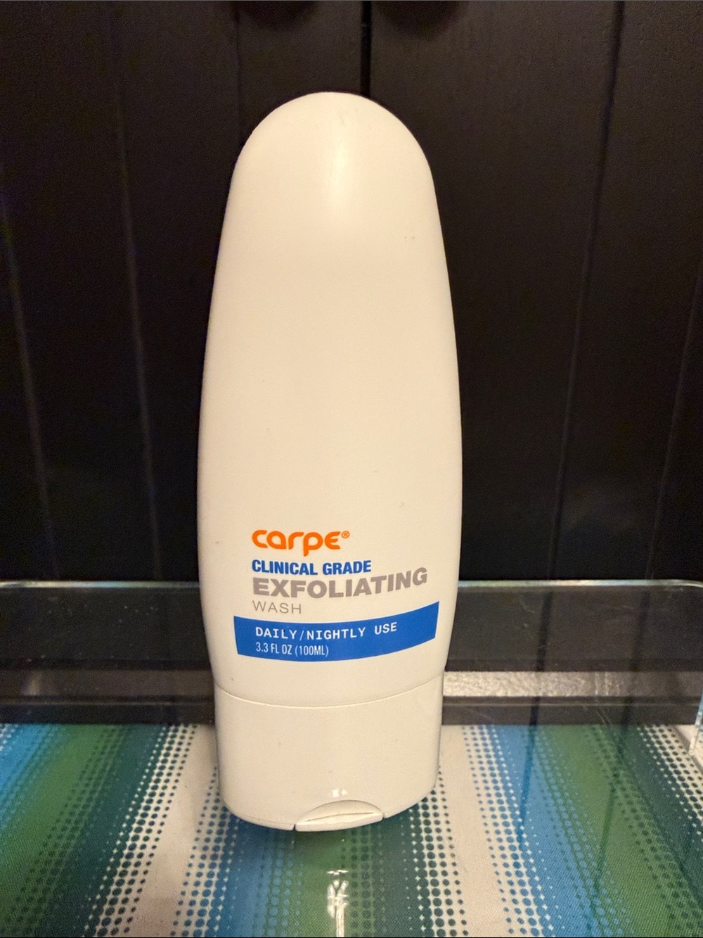 Carpe Exfoliating Wash — Daily Use in White